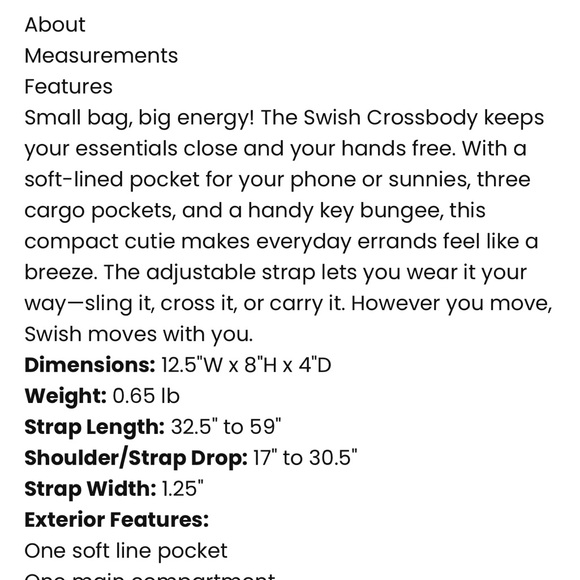 Lug Swish Crossbody Bag - Seaglass - Picture 4 of 11